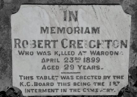 Robert Creighton Historical Walk Trail One Karrakatta Cemetery