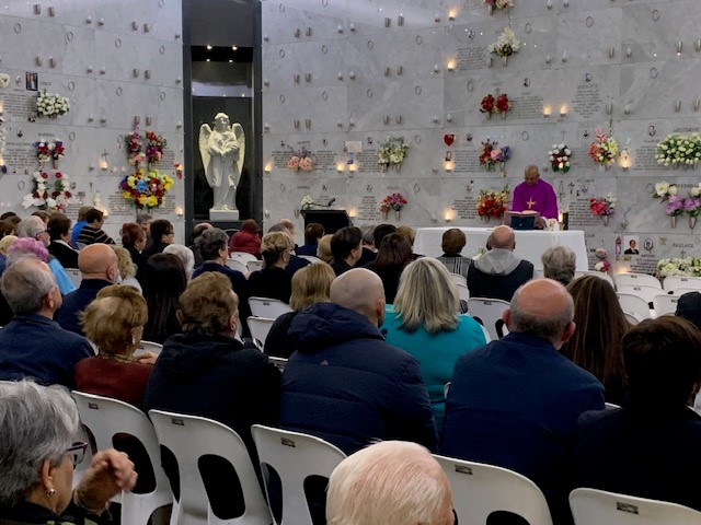 All Souls Mass attendance at Fremantle Mausoleum