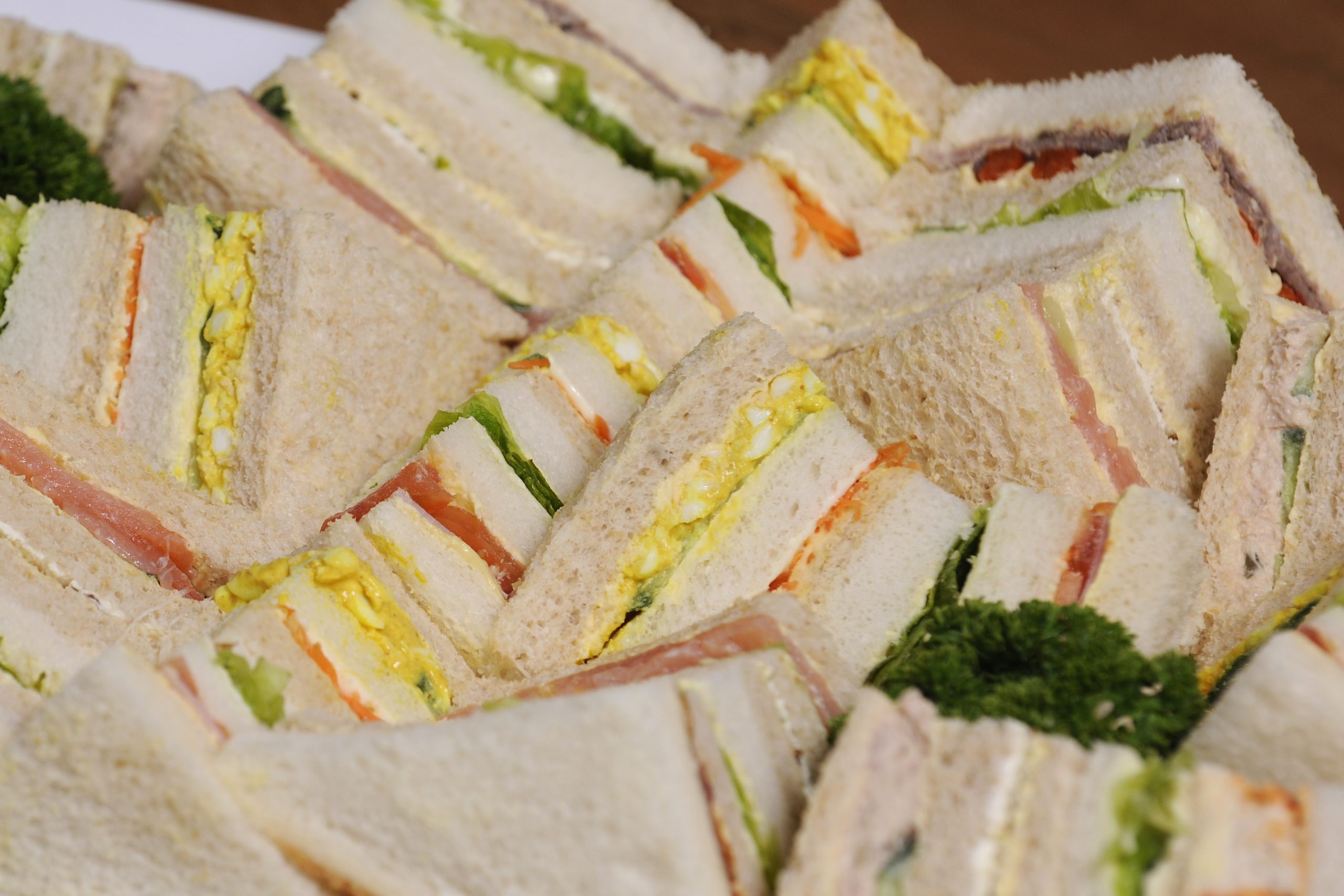 mixed sandwich platter by Celeste Catering