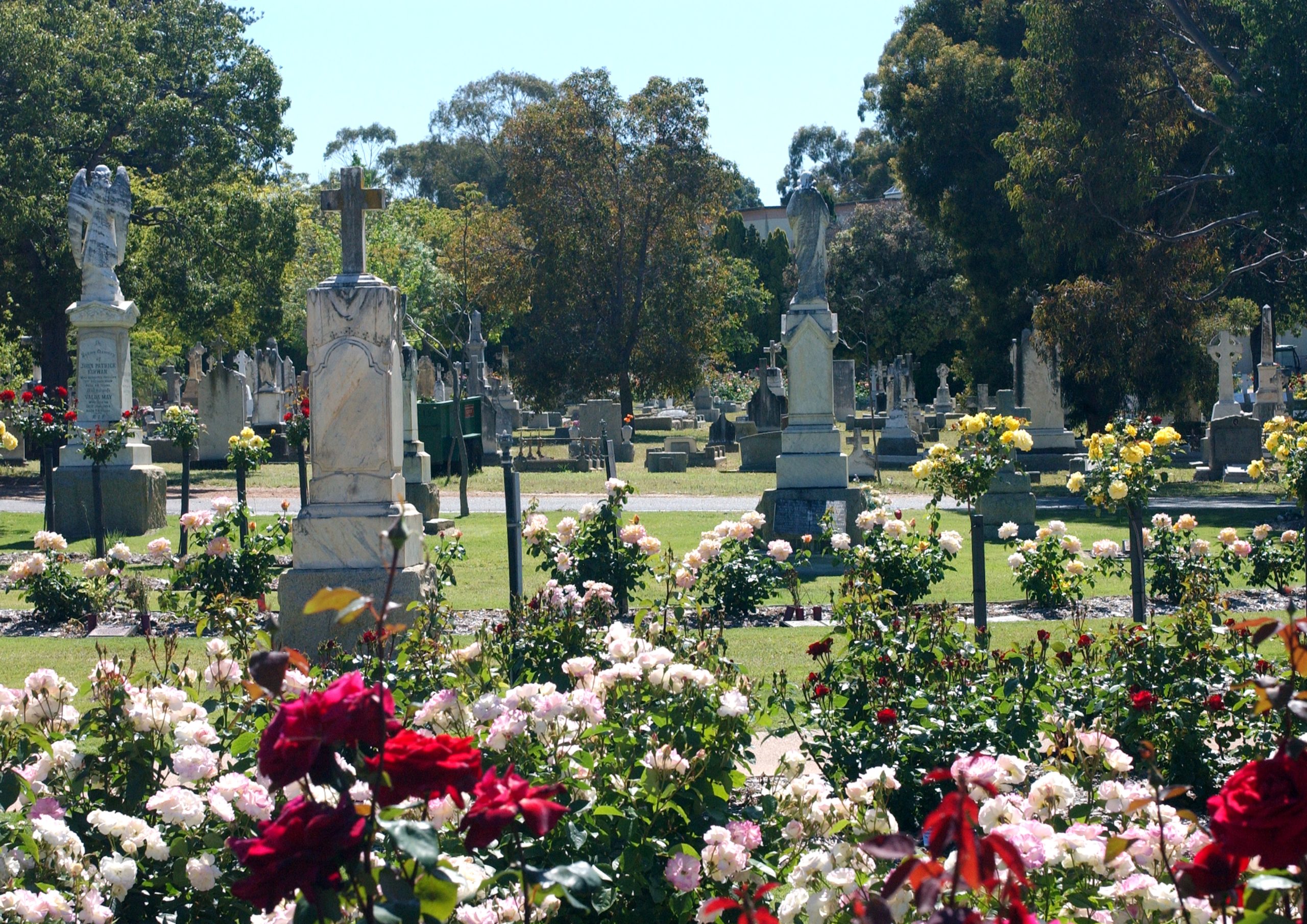 Serenity Rose Gardens in Karrakatta Cemetery