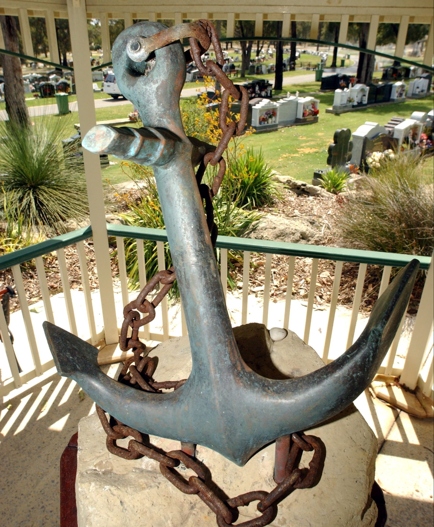 Maritime Memorial Gardens anchor