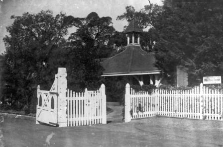 The original Lodge and Waiting House at Karrakatta Cemetery